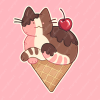 Meowapolitan Cat Sticker
