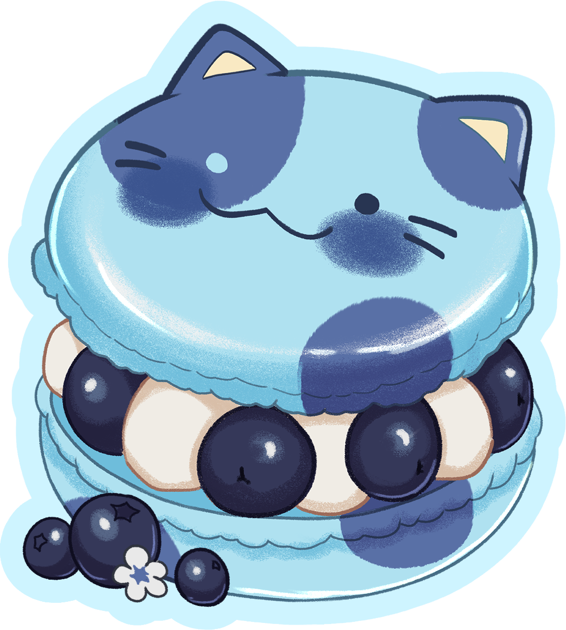 Meow-carons Stickers