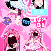 Mizisua Candy Scar Large Sticker Sheet