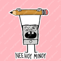 Neehoyminoy Doodle Sticker