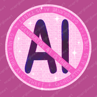 No AI Sticker