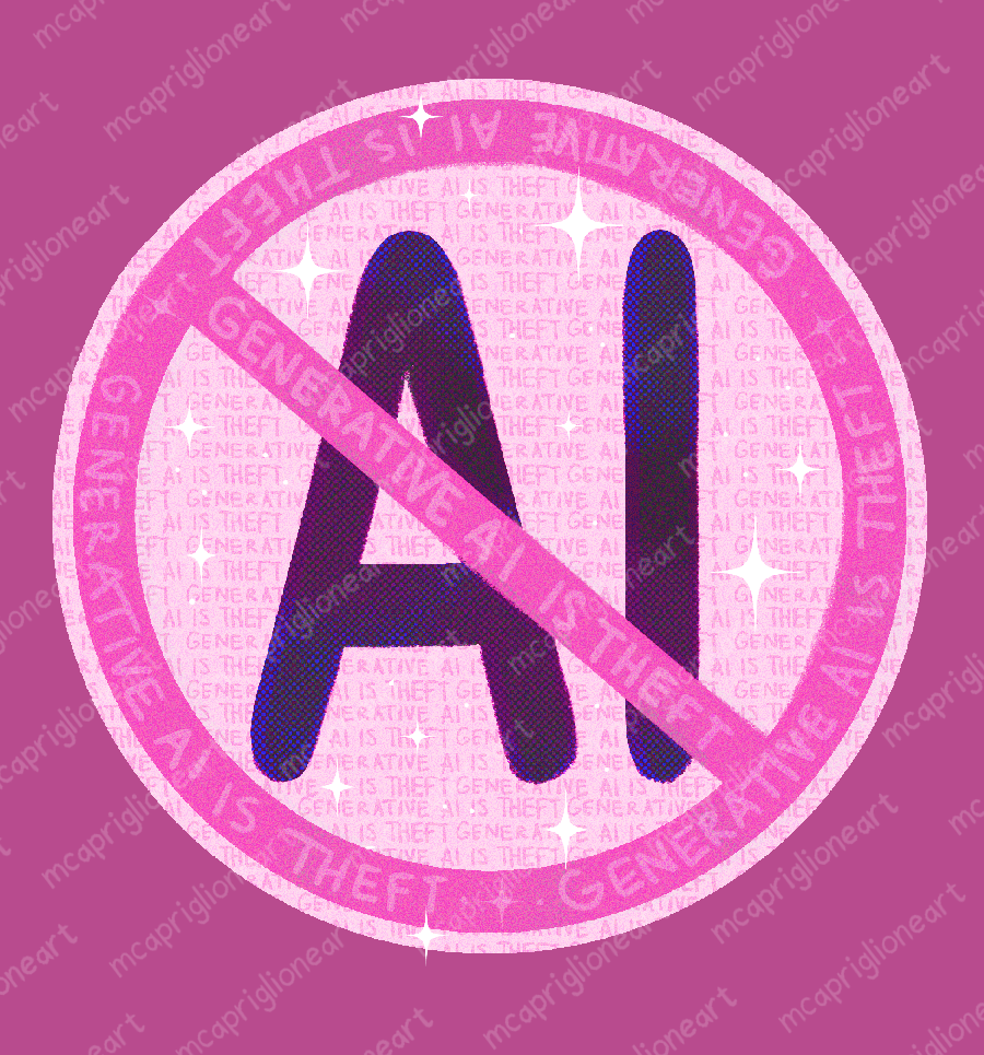 No AI Sticker