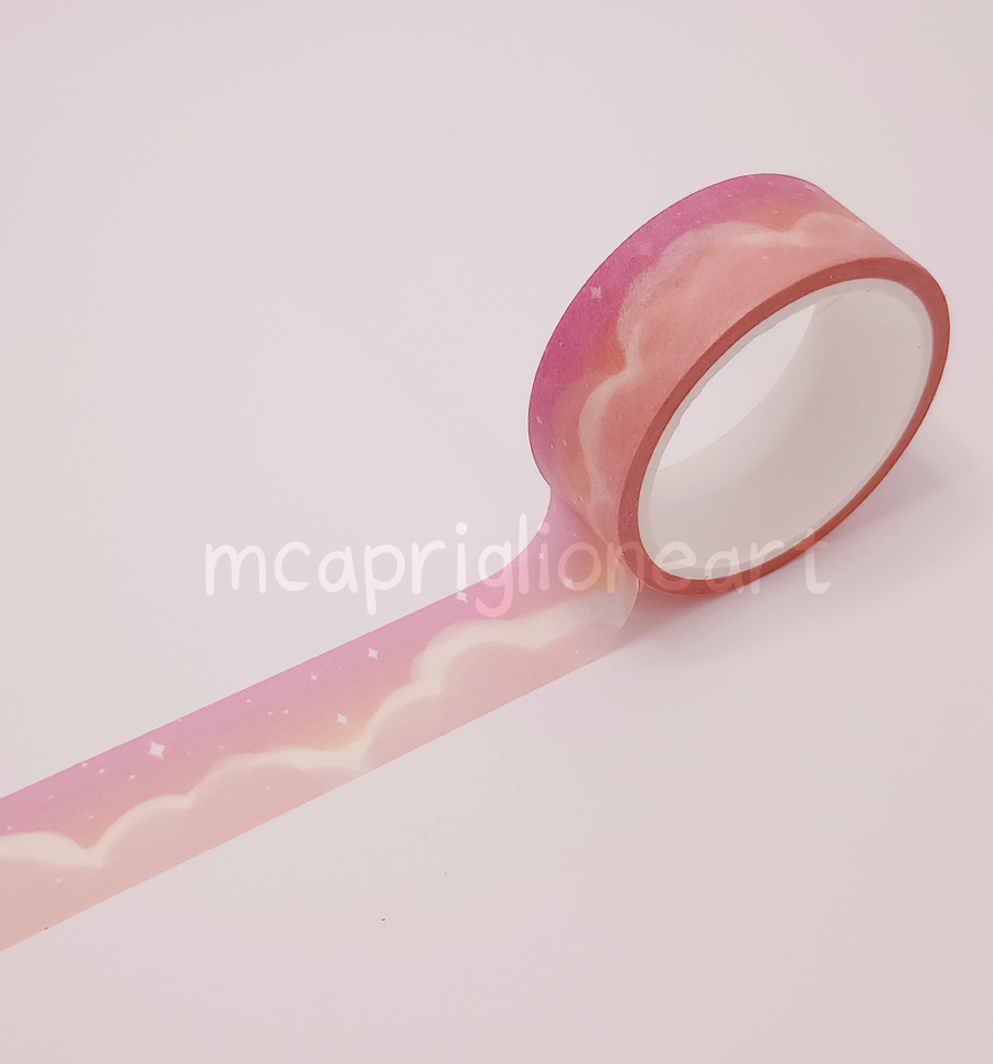 Pink Sky Washi Tape
