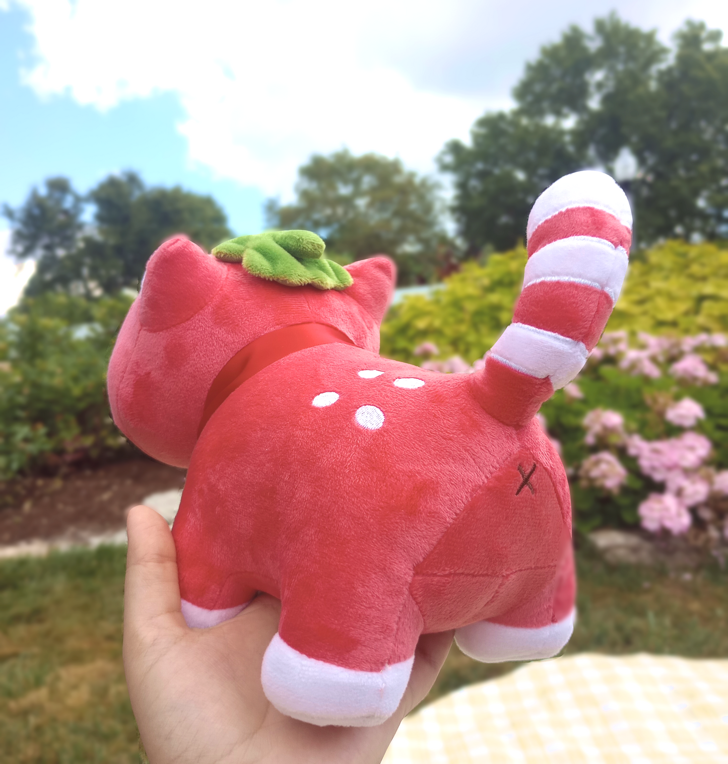 Strawberry Cats Plushies