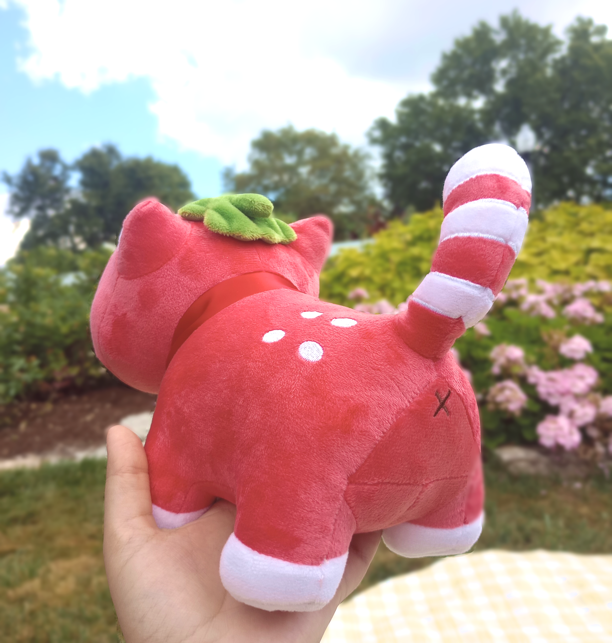 Strawberry Cats Plushies