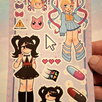 Needy Streamer Overload Sticker Sheet