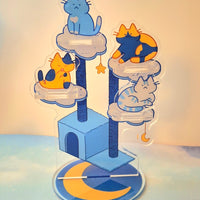 Celestial Cat Condo Customizable Acrylic Standee
