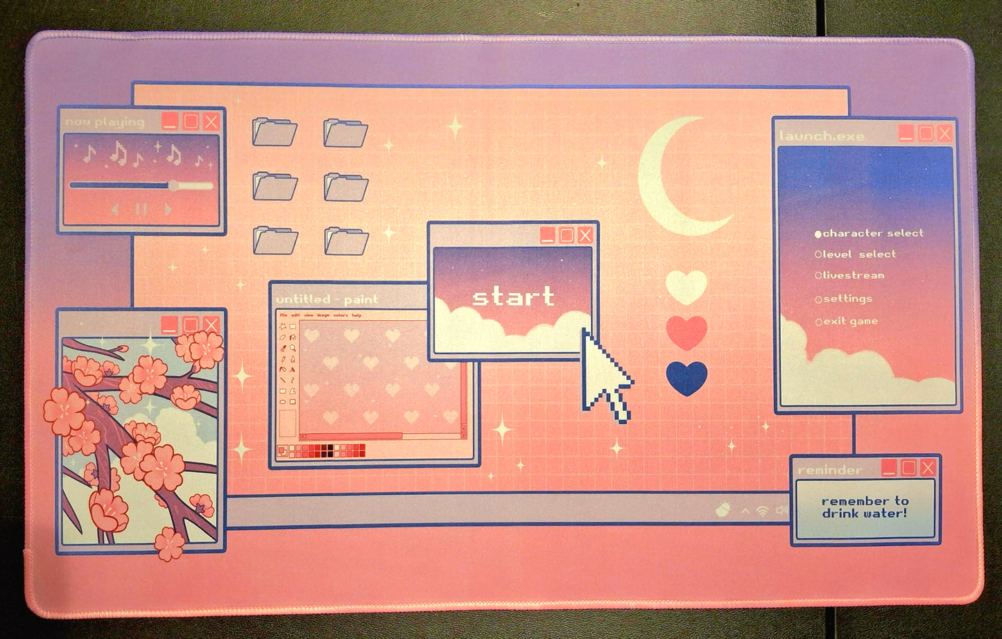 Digital Sakura Dreamscape XL Desk Mat