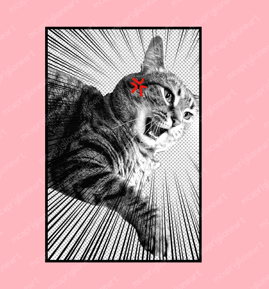 Rosemary Manga Stickers
