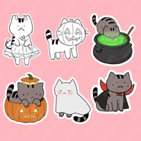 Spooky Rosemary Sticker Set