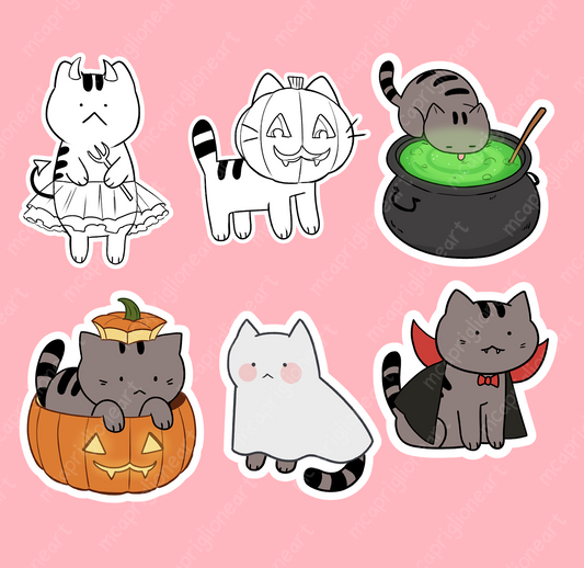 Spooky Rosemary Sticker Set