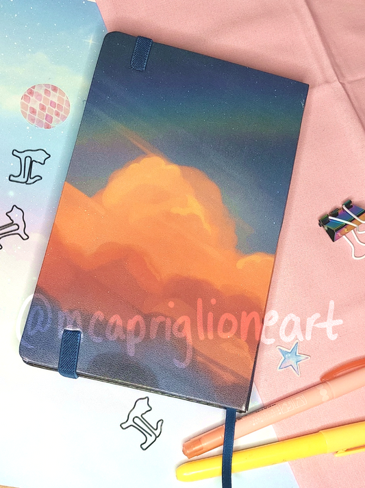 Sunset Sky Dotted Journal