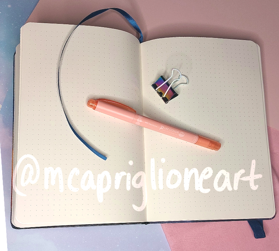 Sunset Sky Dotted Journal