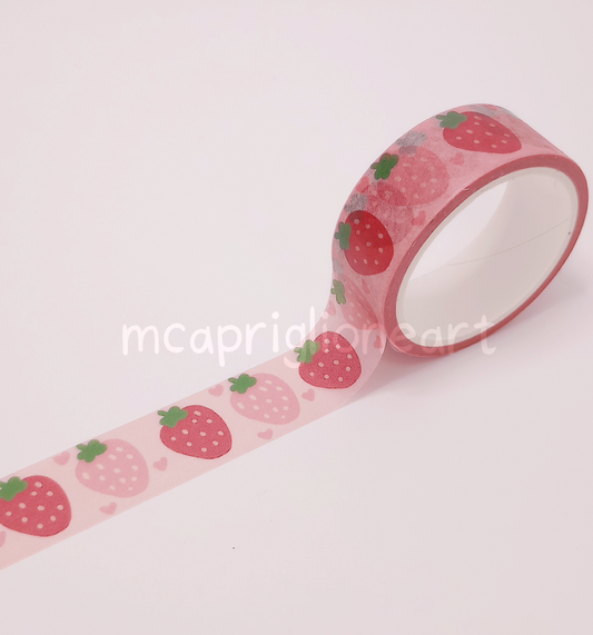 Strawberry Washi Tape