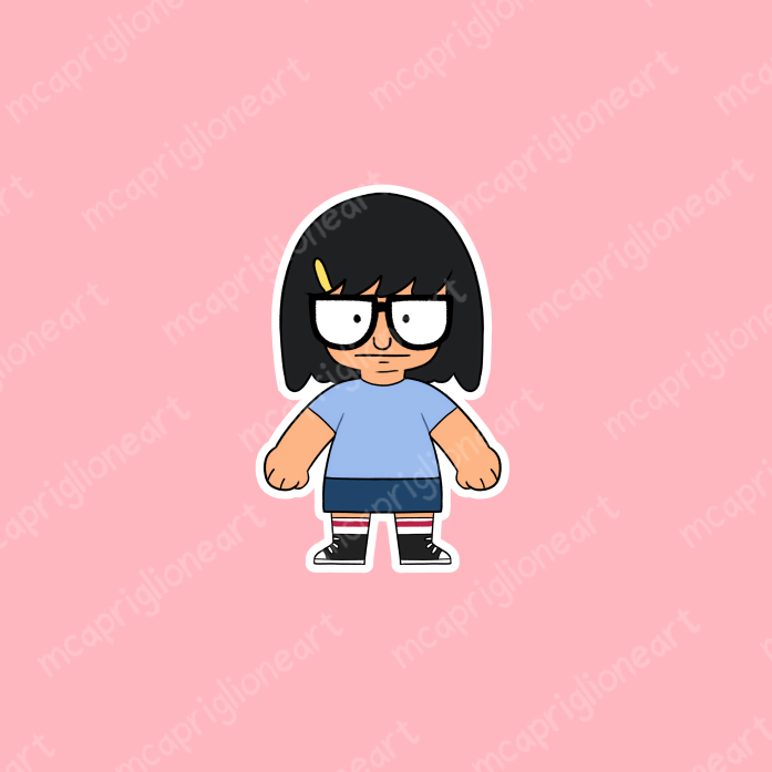 Burger Family Stickers