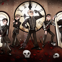 Black Parade My Chemical Romance Art Print