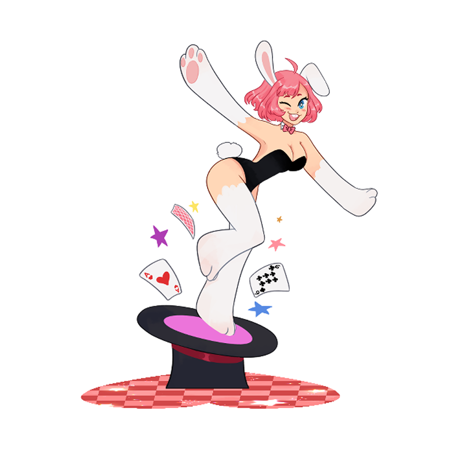 Bunny Girl Acrylic Standee