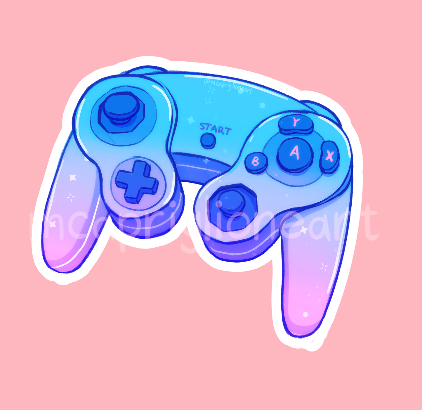 Vintage Game Controller Stickers