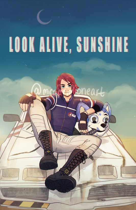 Look Alive Sunshine My Chemical Romance Art Print
