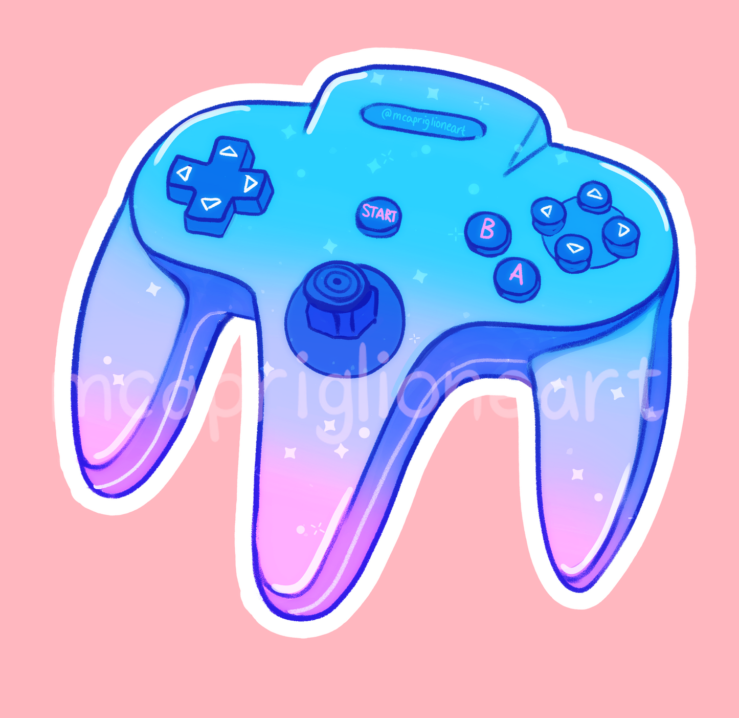 Vintage Game Controller Stickers