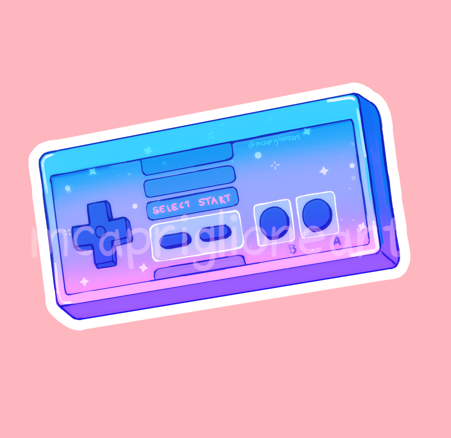 Vintage Game Controller Stickers
